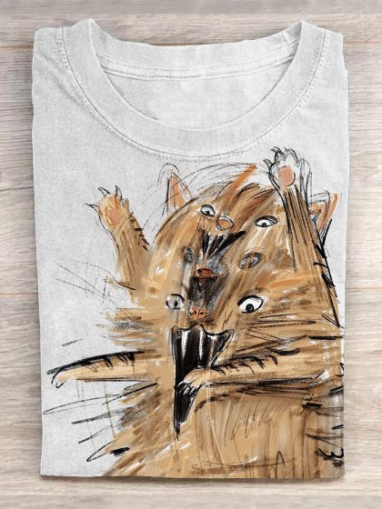 The Excited Cat T-shirt